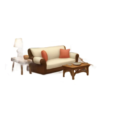 Cozy home decor sticker