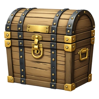 treasure chest sticker
