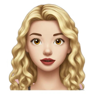 Anya Taylor Joy sticker