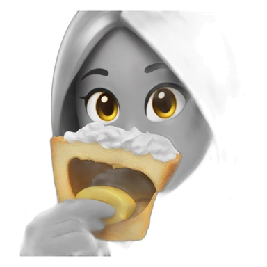 Bite noire avec des ailes sticker