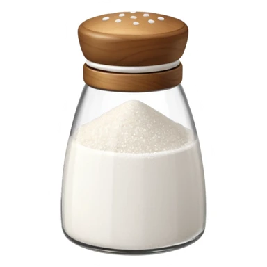 a salt shaker sprinkling salt sticker