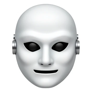 hacker mask sticker