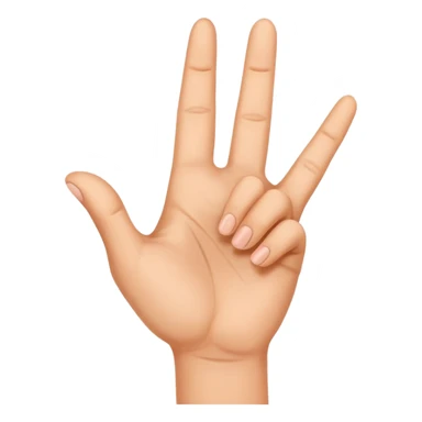 The german handgesture for "schweigefuchs" sticker
