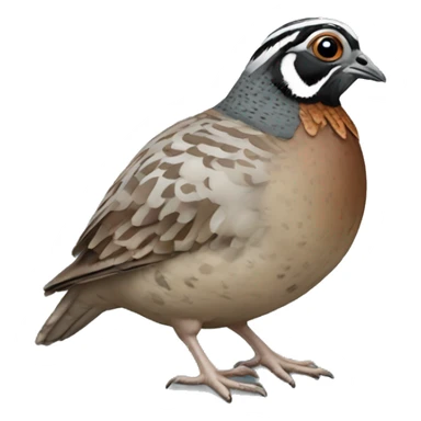 Quail bird sticker