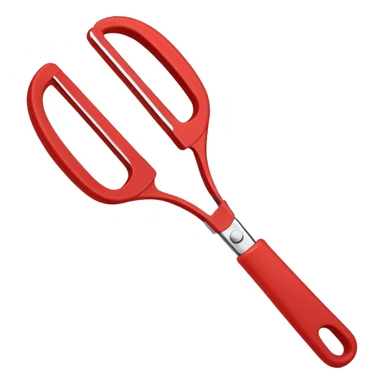 Silicon Kitchen tongs sticker