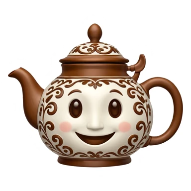 talking teapot sticker