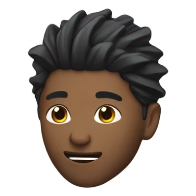 ninja getting a low taper fade sticker