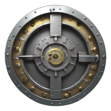 bank vault sticker