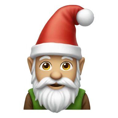 Christmas gnome sticker