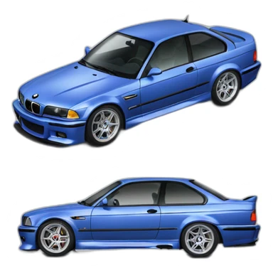 BMW M3 E36 sticker