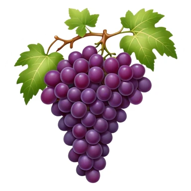 Vineyard grapes sticker