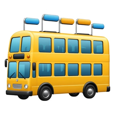 Crea un emoji de transporte público sticker