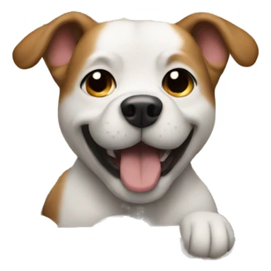 dog in a car sticker