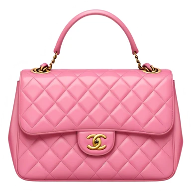 Pink Chanel bag sticker