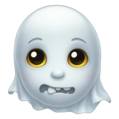 Baby ghost sticker