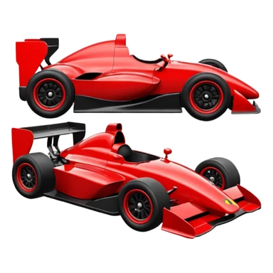 carro de corrida sticker