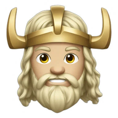 thor norse god sticker