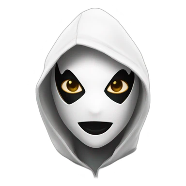 spider gwen in mask and hood sticker