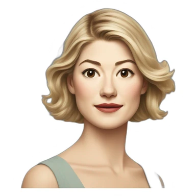 Rosamund Pike sticker