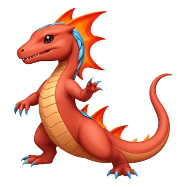 Salandit-Salamence-hybrid-fusion (full body) sticker