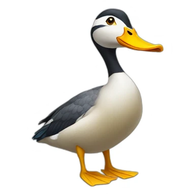 Egyptian duck sticker