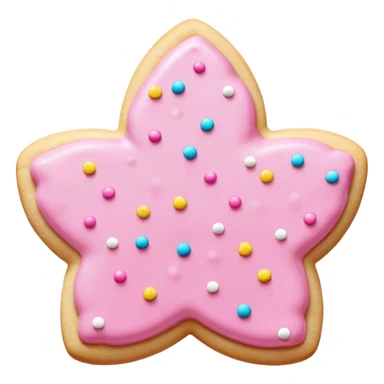 sprinkle pink sugar cookie sticker