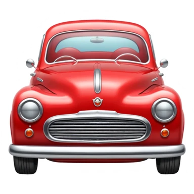 vintage car emoji sticker