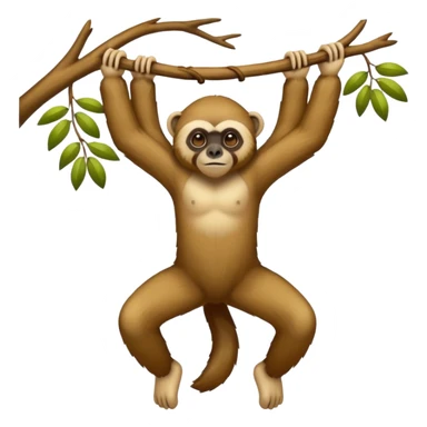 Gibbon sticker