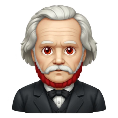 Karl marx android sticker