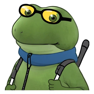 going skiing sticker