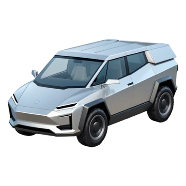 cybertruck tesla hyper reealiste sticker