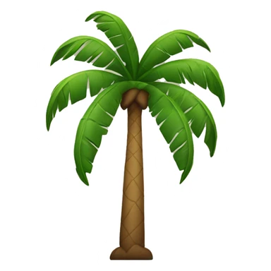 Palm Tree with Speaking Head sticker