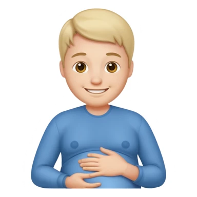 Make an pregnant man sticker