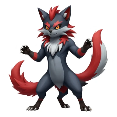 Nargacuga-Torracat-Zoroark full body sticker