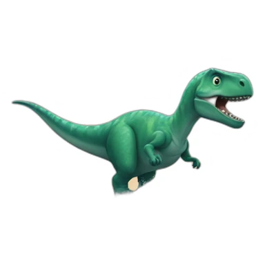 Tidal wave dinosaur sticker