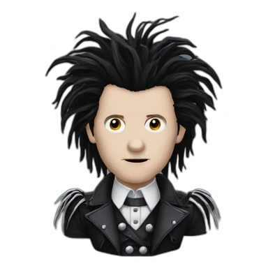 Edward Scissorhands sticker