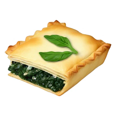 Spanakopita oh spinach pie sticker