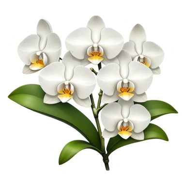 orchids sticker