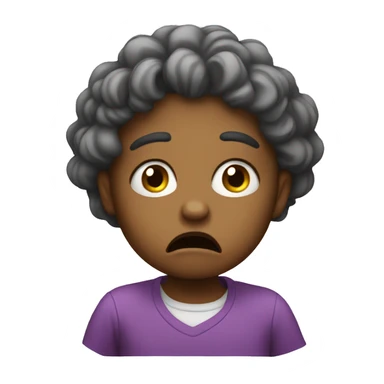 Crying tantrum sticker