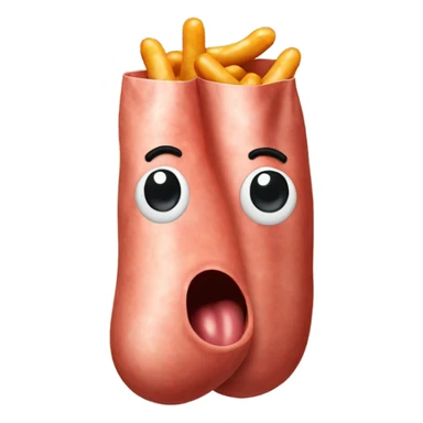 salchichas en una bolsa sticker