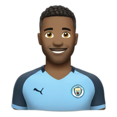 Manchester city club sticker