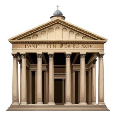 The Pantheon rome sticker