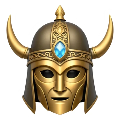 magic norse helmet sticker