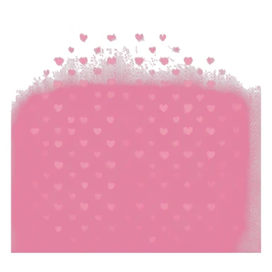 Pink polkadot heart ￼ sticker