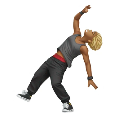 breakdancer sticker