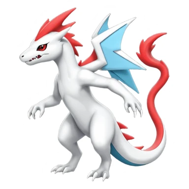 Absol-Salandit-Salamence-Zangoose-Fusion (full body) sticker