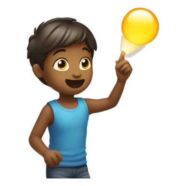 children playing in light of world children say sticker