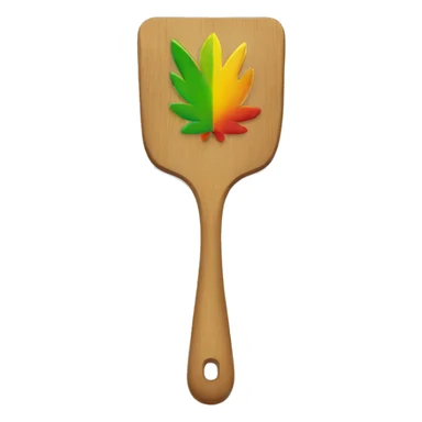 Spatula into Rastafarian sticker