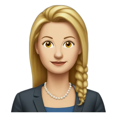 mette frederiksen prime minister of denmark sticker