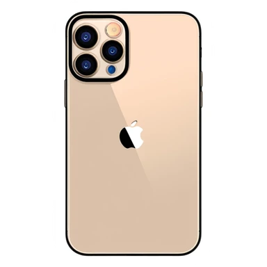 iPhone 15 Pro in natural titanium color with action button and triple camera sticker